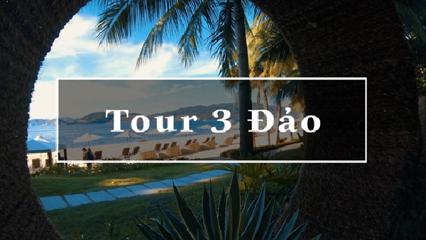 Tour 3 đảo tại Nha Trang
